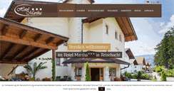Desktop Screenshot of hotel-martha.it